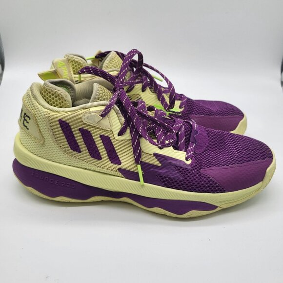 Tennis Ball Damian Lillard Shoes Neon Adidas Dame EXTPLY Shoes